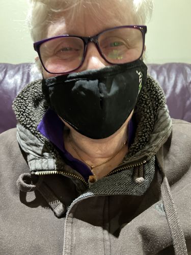 Customer photo review of Stealth 95 Face Mask