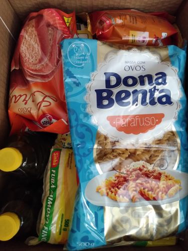 Customer photo review of Cesta Básica Econômica Júnior