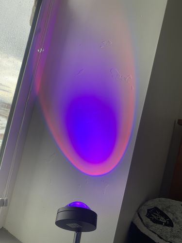 Customer photo review of The Sunset Lamp™