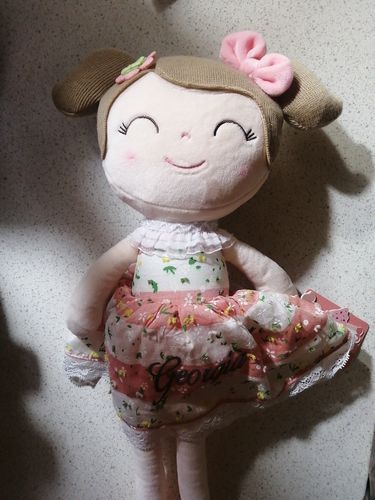 Customer photo review of Personalized Spring Girl - Pink