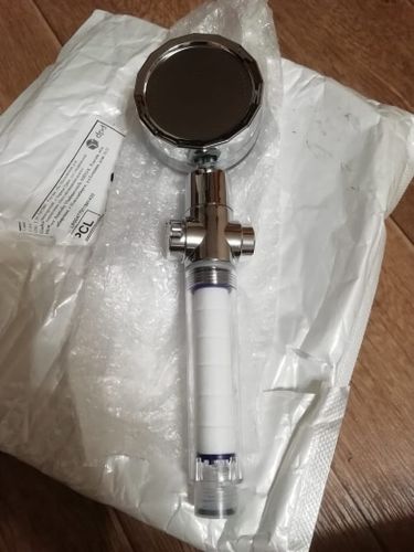 Customer photo review of Crystal Shower™ - Turbo Shower Head