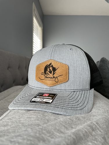 Customer photo review of Richardson 112 Leather Patch Hat