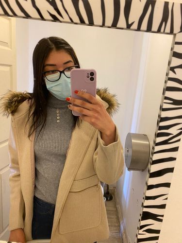 Customer photo review of Candy Color Love Heart iPhone Case