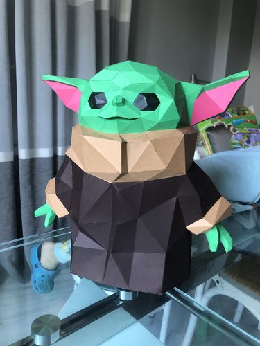 Customer photo review of Patrons Grogu, le Bébé Yoda (pdf)
