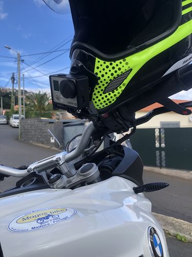 Customer photo review of Arai XD-4/Tour-X4 Camera Mount