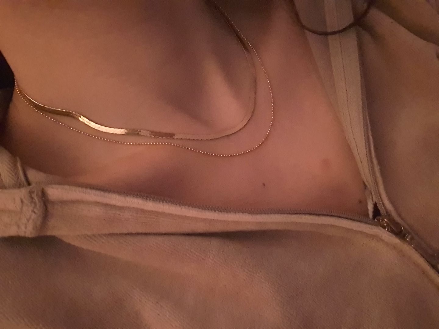 Customer photo review of Sleeky Halskette | 18K vergoldet
