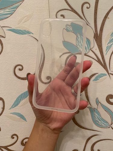 Customer photo review of Clear Candy Color iPhone Case