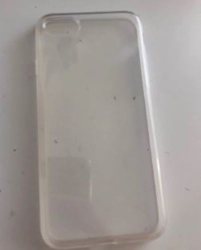 Customer photo review of Clear Candy Color iPhone Case