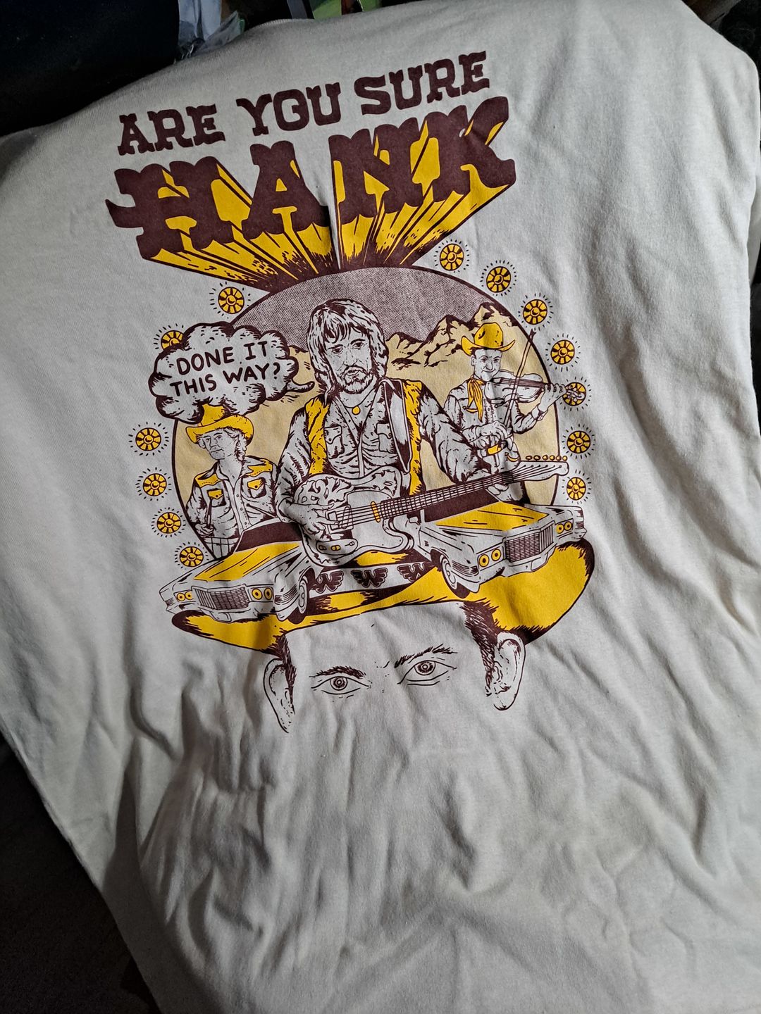 Customer photo review of Waylon Jennings Subscription Tee Shirt Box  5.00% Off Auto renew