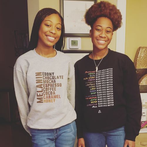 Customer photo review of Melanin List - Sweatshirt