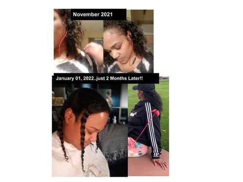 Customer photo review of BEST SELLER! | Chad and India’s Root to Tip Bundle| 3 sizes to choose from