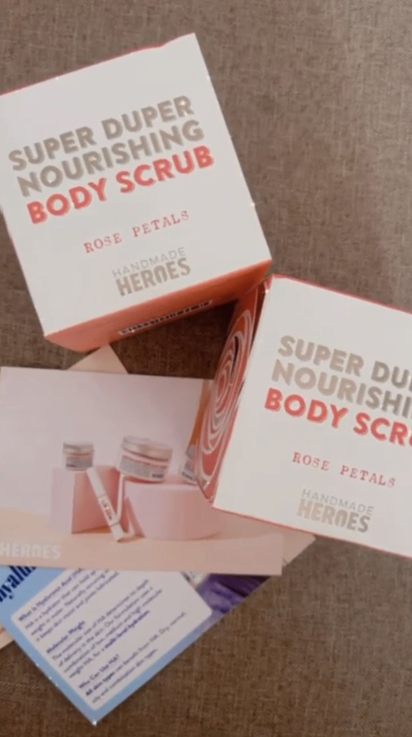 Customer photo review of Super Duper Nourishing Body Scrub
