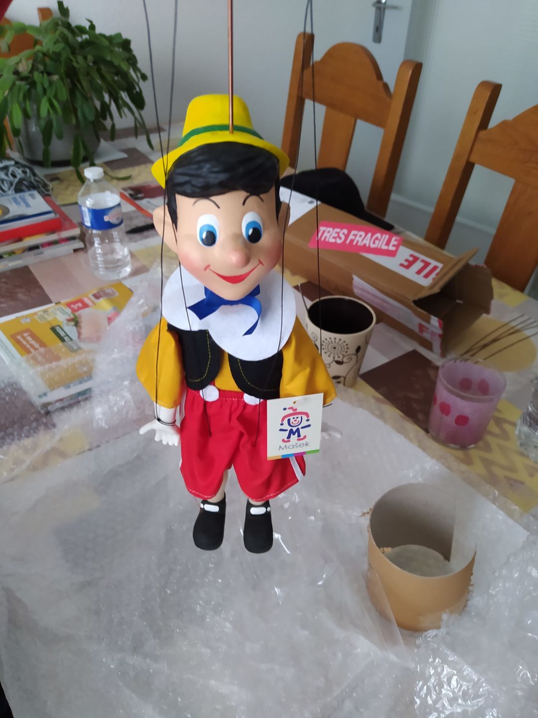Customer photo review of Pinocchio Marionnette