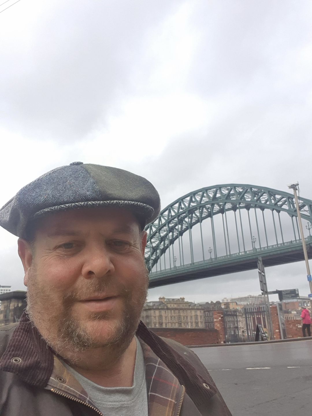 Customer photo review of Eight Piece Cap Patchwork Tweed