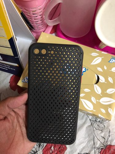 Customer photo review of Dot Back Cover iPhone Case