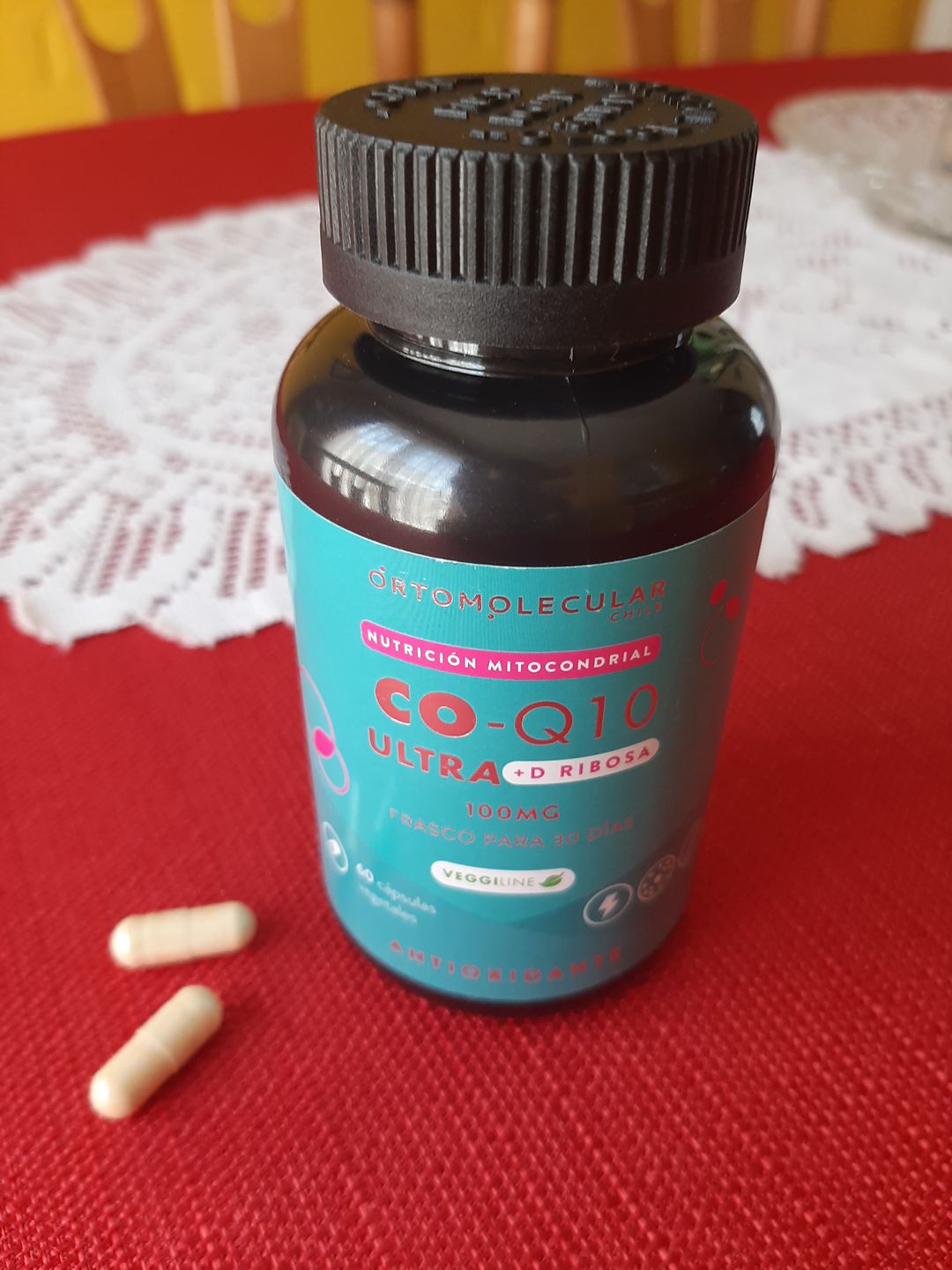 Customer photo review of Coenzima Q10+D Ribosa-60 cáps