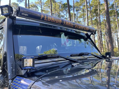 Customer photo review of Aerolidz Light Bar Cover - 50” 52” - Clear -  Dual Row