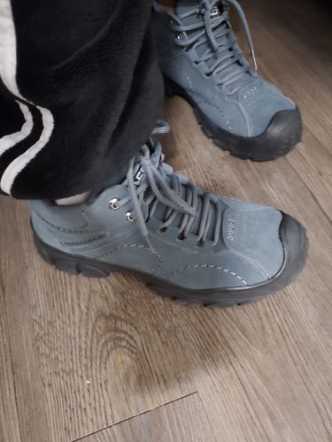 Customer photo review of Maven Waterproof Non-Slip Steel Toe Shoes