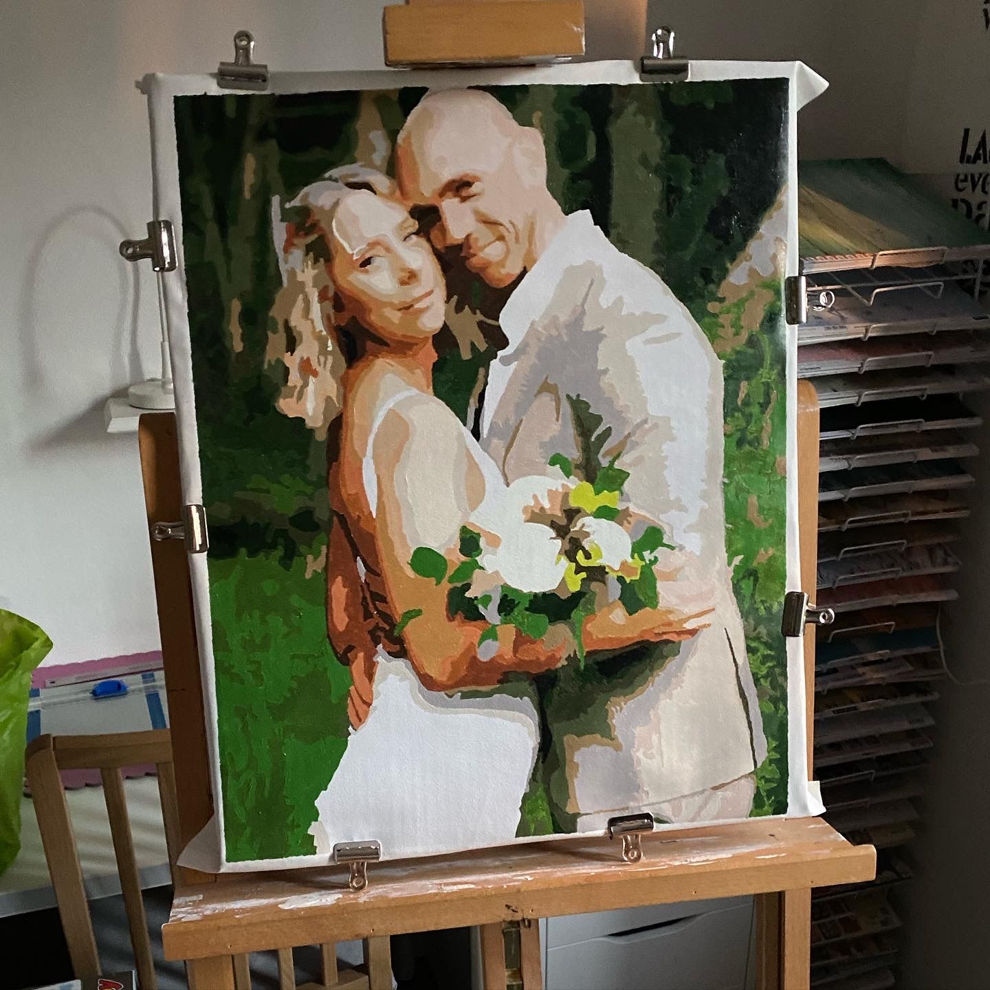 Customer photo review of Eget foto | Måla efter nummer