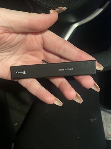 Customer photo review of 100mg CBD Disposable Vape | CleanAF PUFF