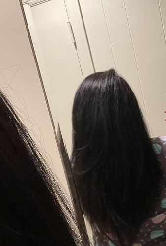 Customer photo review of Growth & Shine Hair Oil