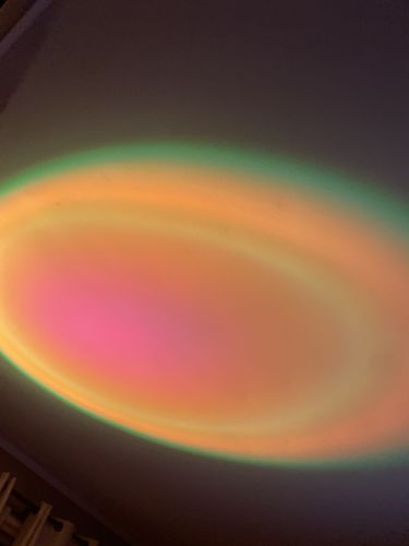 Customer photo review of The Sunset Lamp™