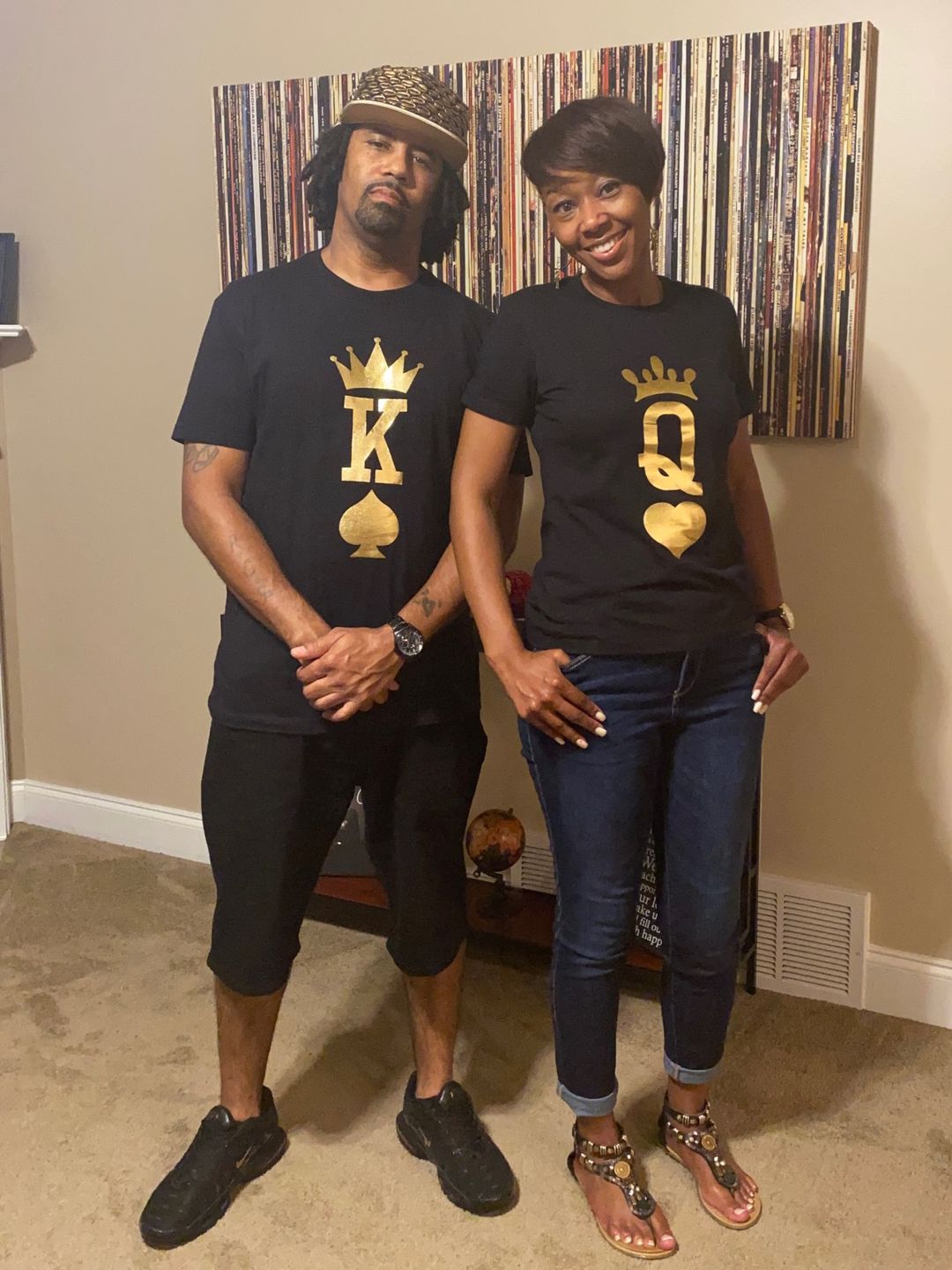Customer photo review of Queen of Hearts (Shiny Gold Foil)