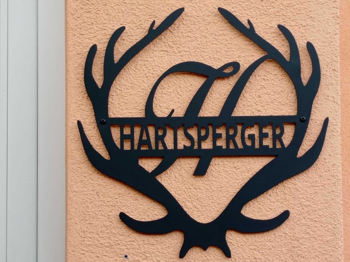 Customer photo review of Monogramm "Hirschgeweih" aus edlem Stahl (personalisierbar)