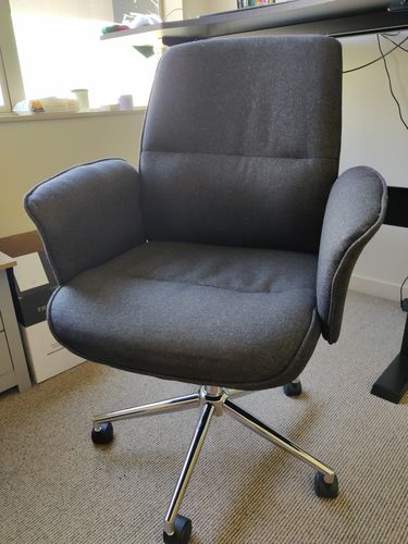 Customer photo review of Ellen Office Chair Lowback (Free Shipping Nationwide)