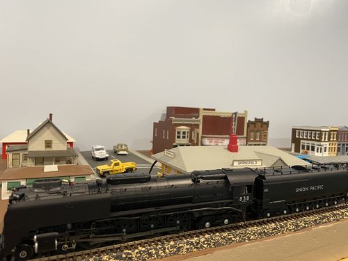 Customer photo review of BLI 6643 Union Pacific 4-8-4, Class FEF-3, #838, Black & Graphite, Paragon4 Sound/DC/DCC, Smoke, HO