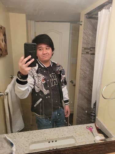 Customer photo review of Four Legendary Creatures Sukajan Souvenir Jacket