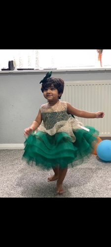 Customer photo review of Mila dress (Green)