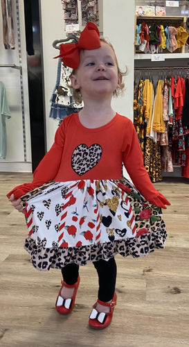 Customer photo review of [Red, White + Black] Pipperdoodles Bow Shoes
