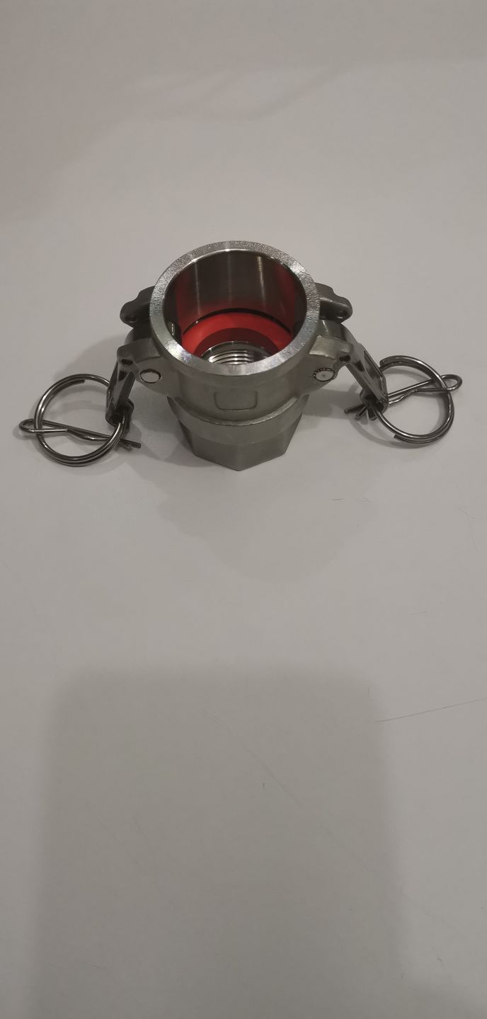 Customer photo review of Acople Camlock Inoxidable Tipo D