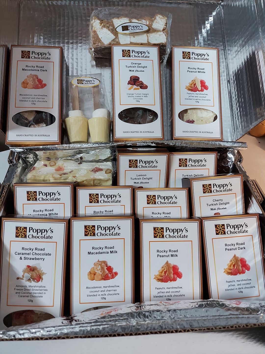 Customer photo review of Rocky Road Bundle - 10 pieces  - Try them all (excludes Vegan Rocky Roads)!