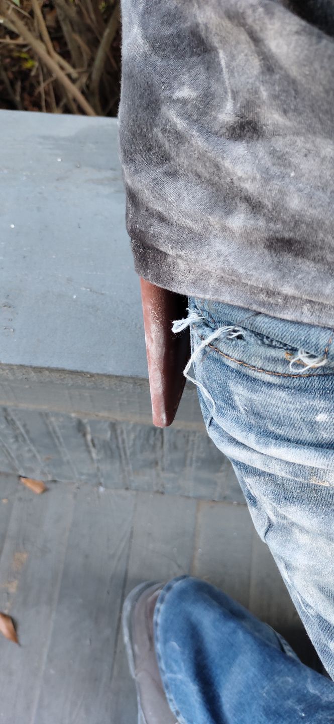 Customer photo review of Fixed Blade's PU Sheath