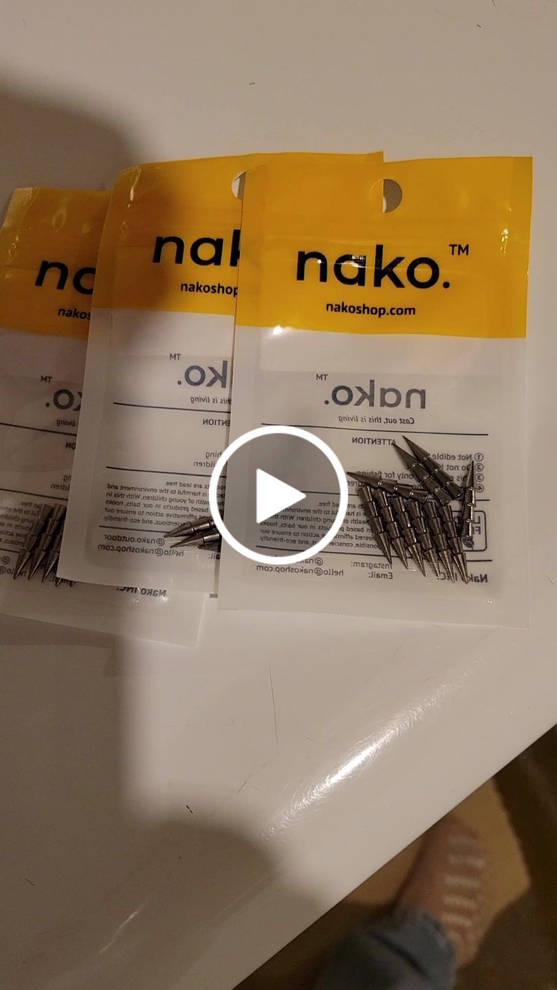 Customer video review of 200% Density Tungsten Nail Weights | 10 Pack