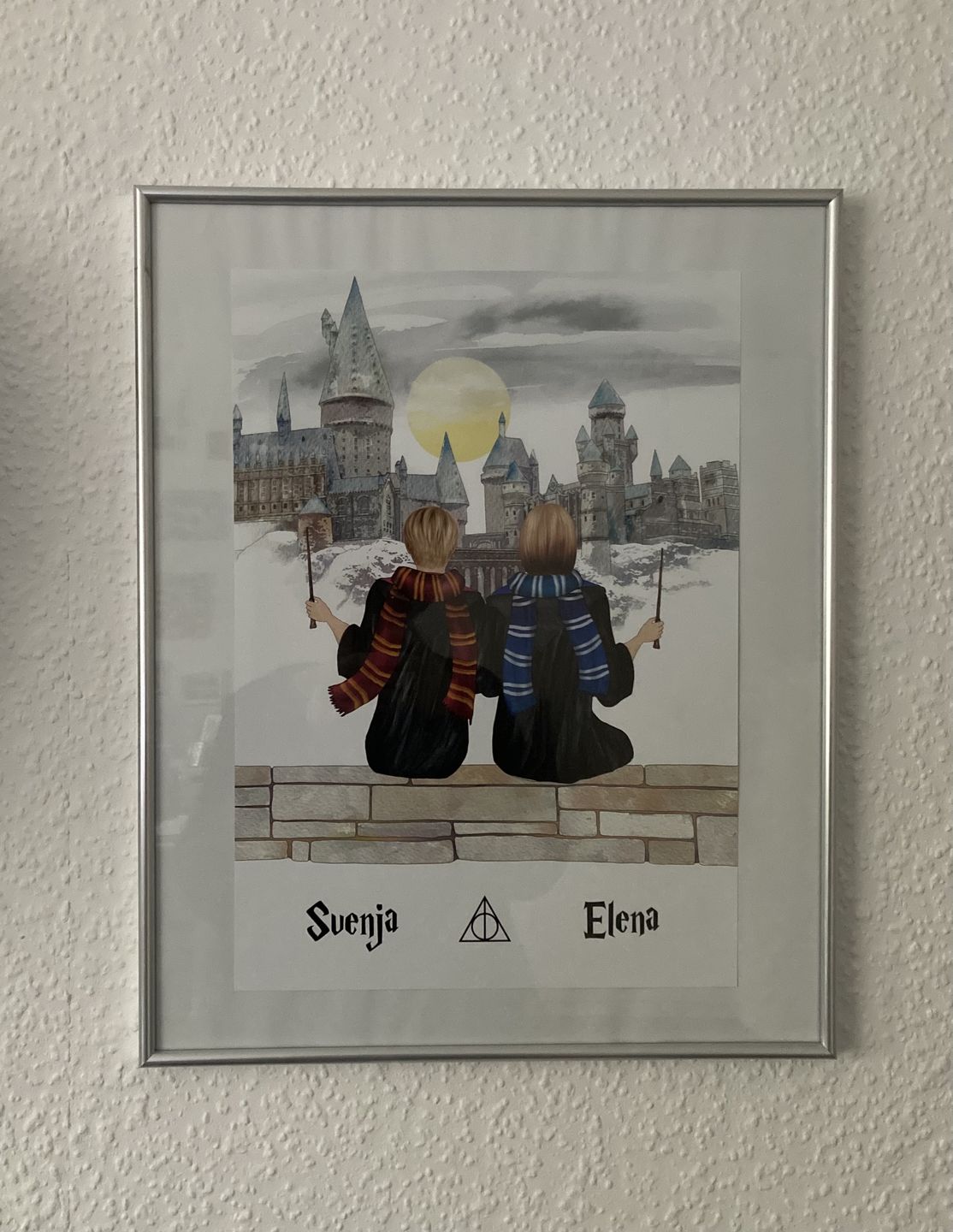 Customer photo review of Zauberinnen/Zauberer - Personalisiertes Poster