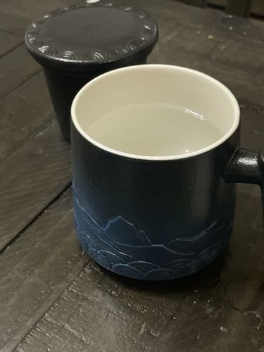 Customer photo review of Mountain & Sea Coffee & Tea Mug