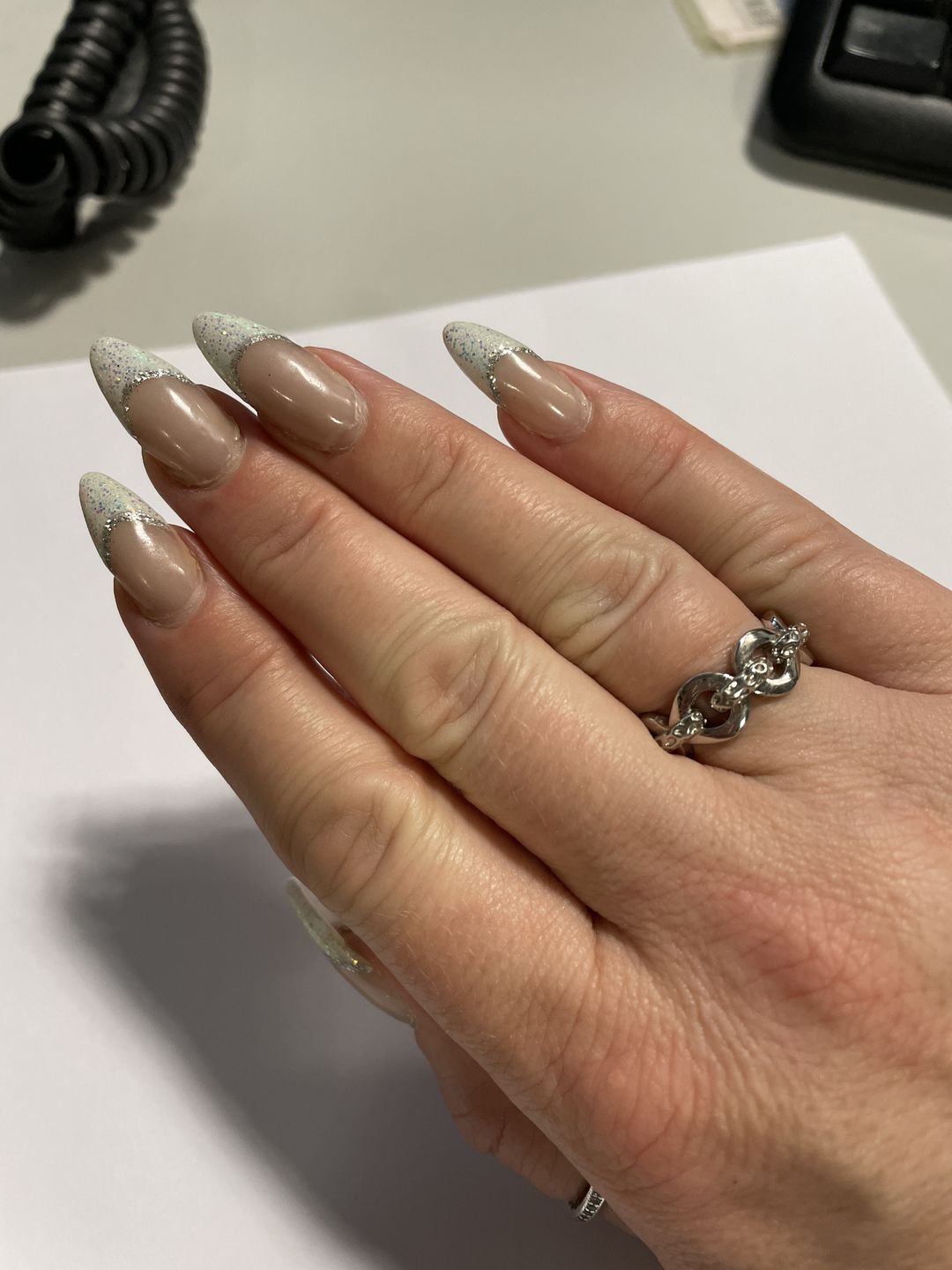 Customer photo review of Love Link Ring