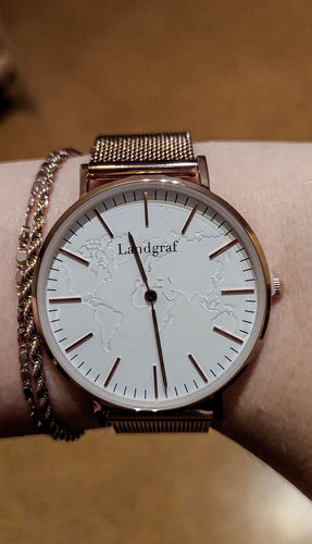 Customer photo review of World Edition Rosé Gold White