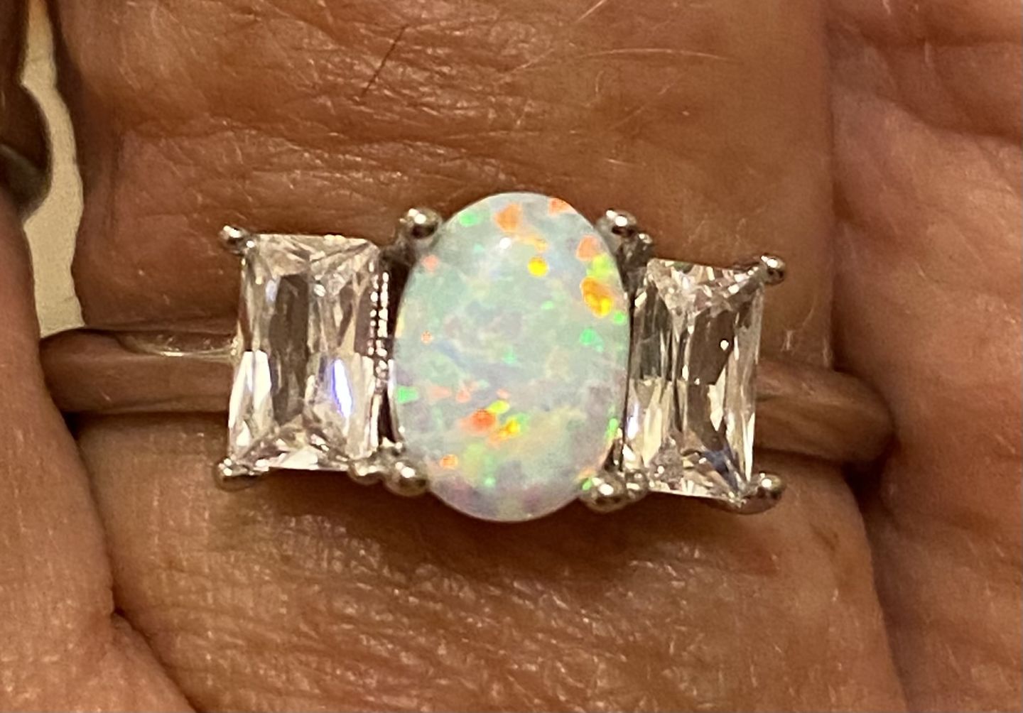 Customer photo review of Stardust Opal (Bath Bomb)