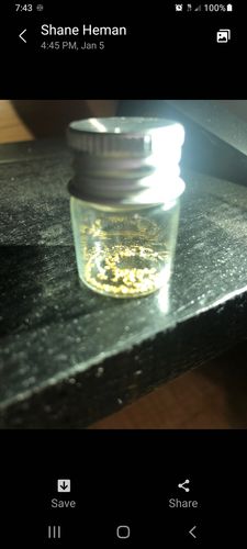 Customer photo review of *BOGO* Gold Diggers Delight '5 OUNCE GOLD CHASE' - Gold Paydirt Panning Concentrates