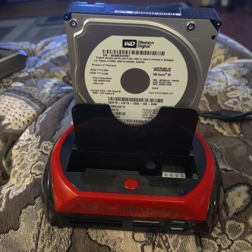 Customer photo review of 🔥 Hard Drive Docking Station (🎁 Christmas Sale -- 50% OFF)