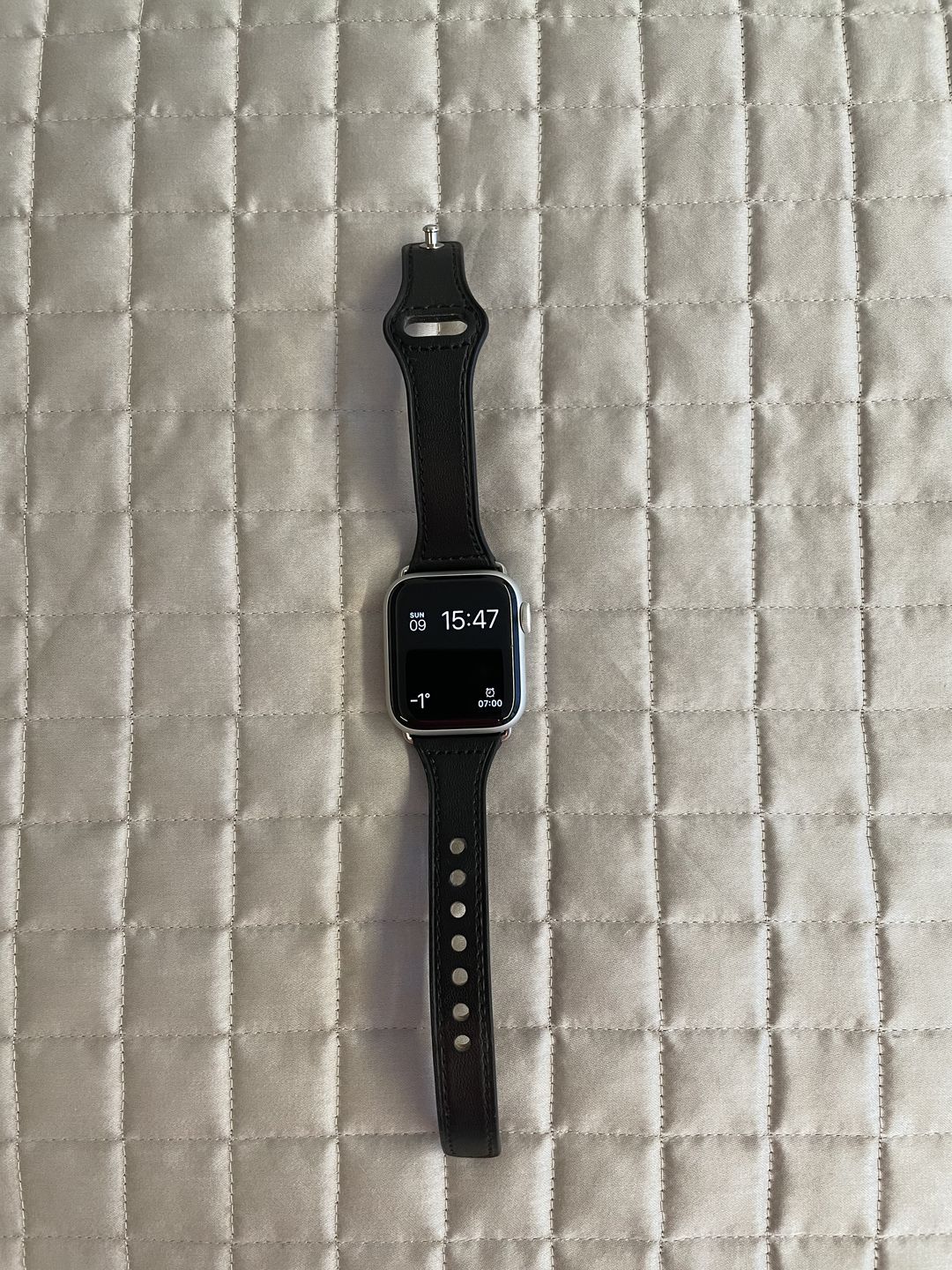 Customer photo review of Adelphos Leather Band (4 Colours)