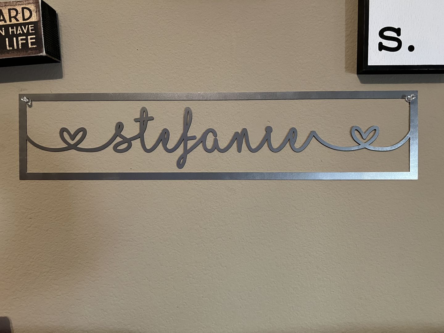 Customer photo review of I Heart You