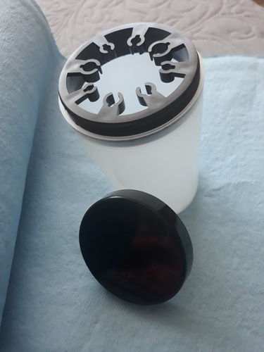 Customer photo review of Vaso Limpia Pincel