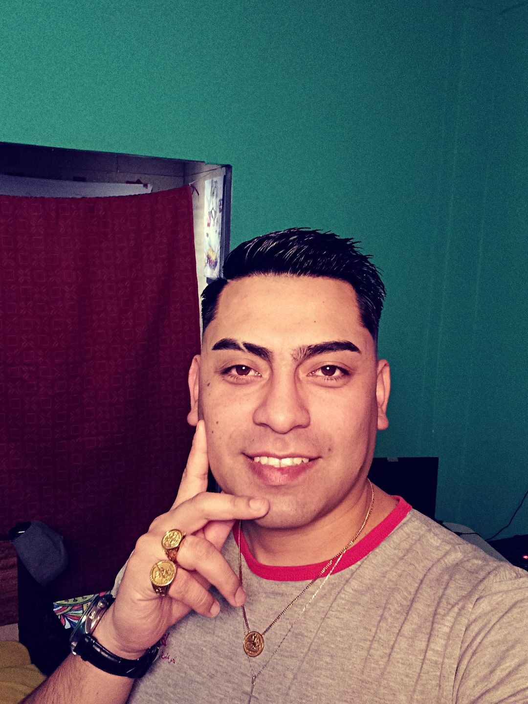 Customer photo review of Anillo St. Christopher Gold Victorian Edition Electroplatinado Oro 18k