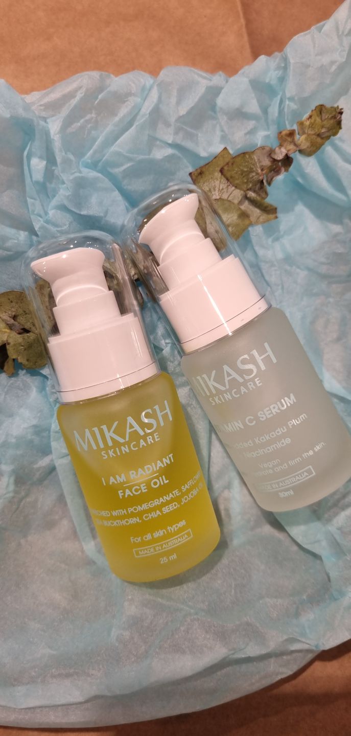 Customer photo review of I AM RADIANT FACE OIL