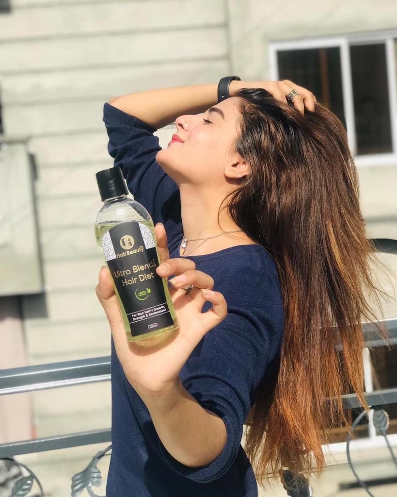 Customer photo review of Ultra Blends Hair Diet